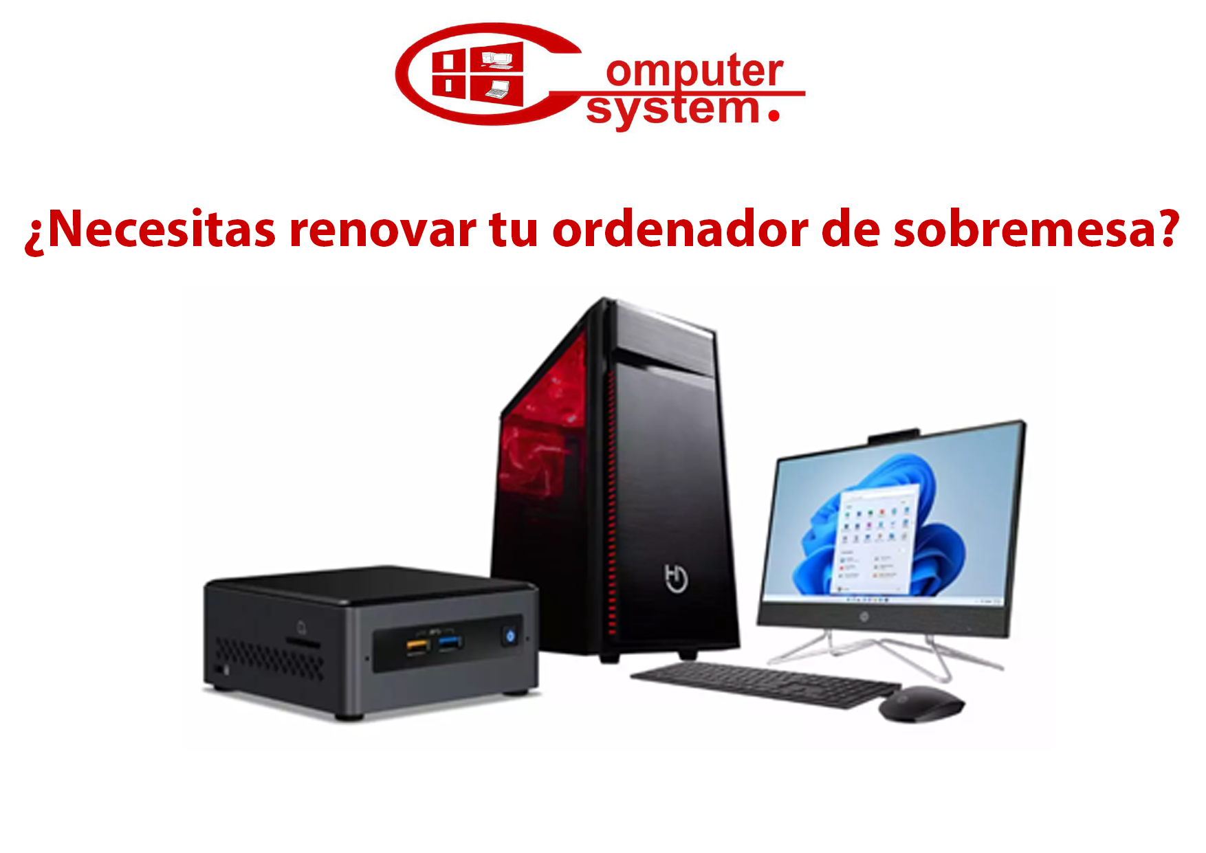Computer System renueva ordenador